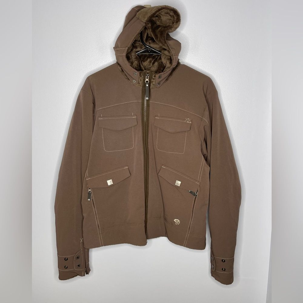 Mountain Hardwear large Chocolate Brown Coat jacket